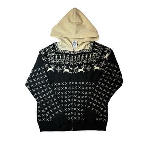 Billionaire Boys Club Zip Up Knit Sweater‎ Winter Christmas Size XL